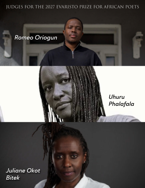 Romeo Oriogun, Uhuru Portia Phalafala, and Juliane Okot Bitek